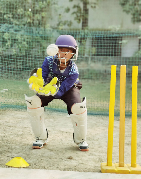 Wicket keeping training